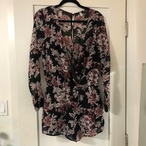 Free People Floral Romper